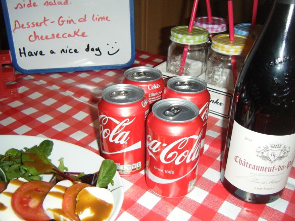 Table set for dinner